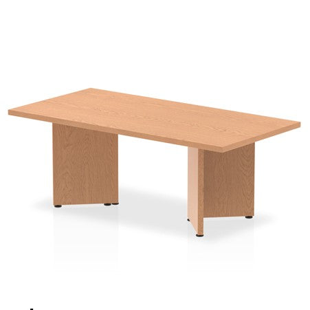 Rectangular Coffee Table Arrow Head Base