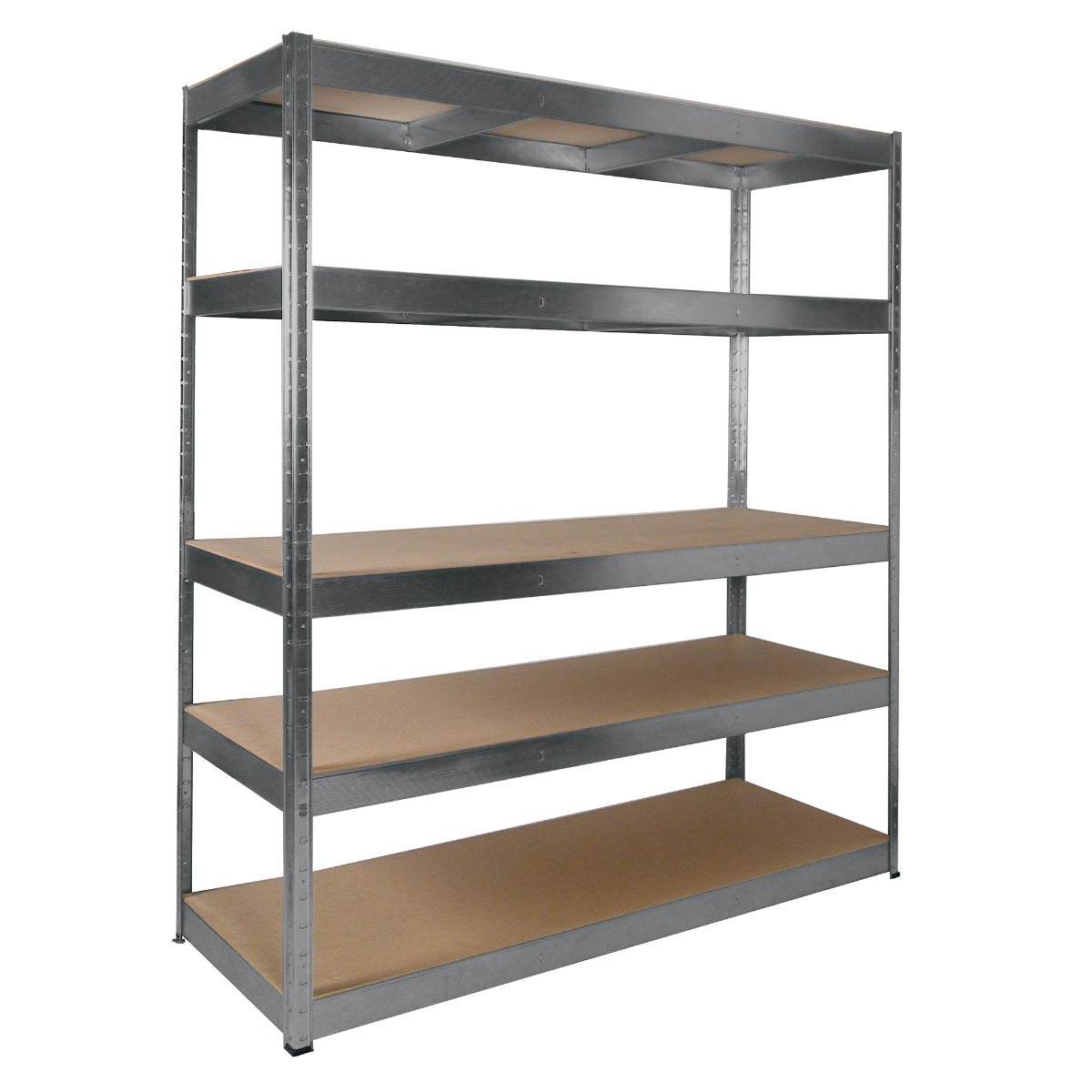 Free Standing Galvanised Boltless Shelving Unit