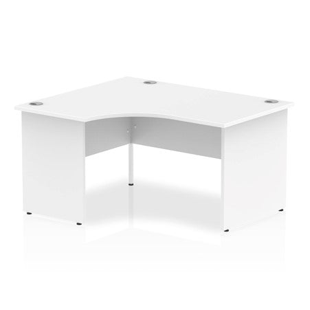 Impulse Panel End Crescent Desk