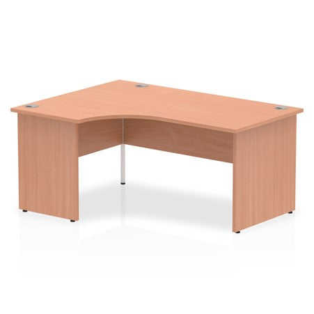Impulse Panel End Crescent Desk