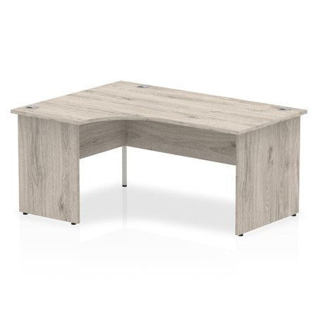 Impulse Panel End Crescent Desk