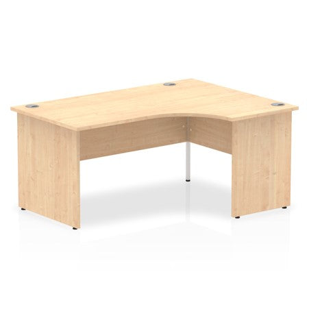 Impulse Panel End Crescent Desk