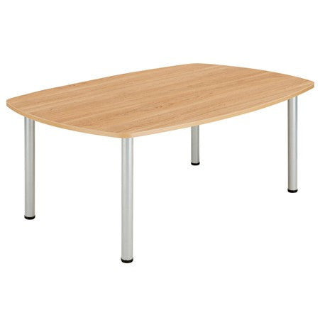 Barrel Shaped Meeting Room Table