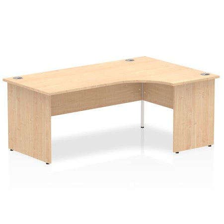 Impulse Panel End Crescent Desk
