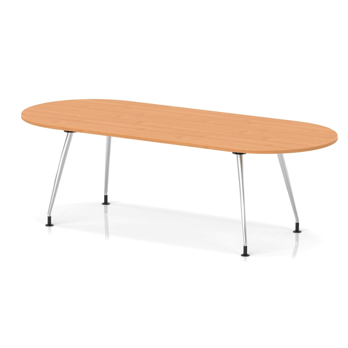 Meeting Table with Silver Leg Frame