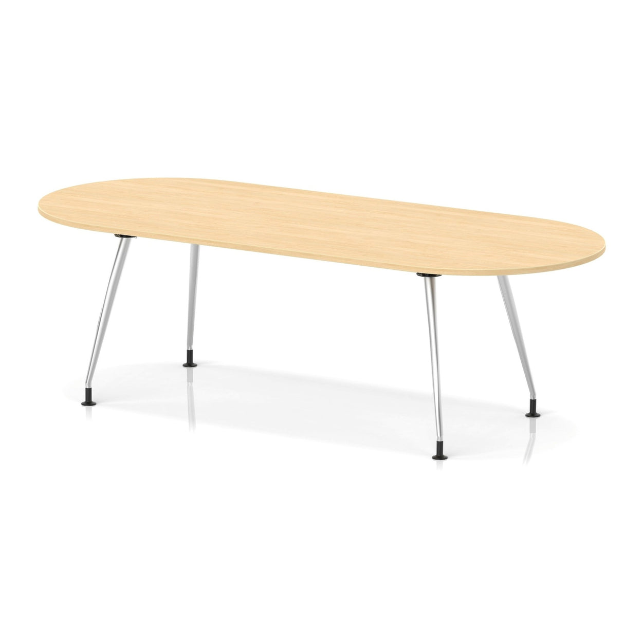 Meeting Table with Silver Leg Frame