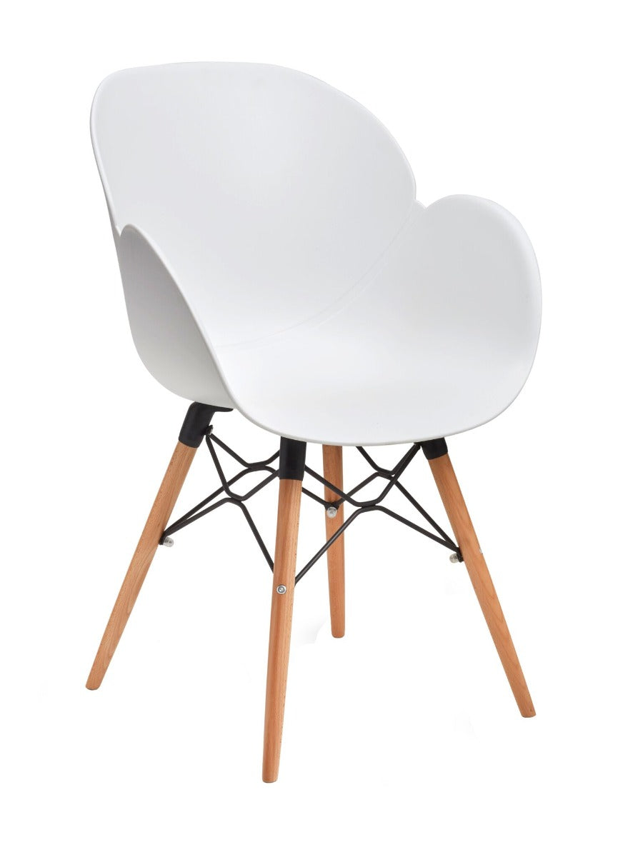 Linton Armchair on Wooden Frame