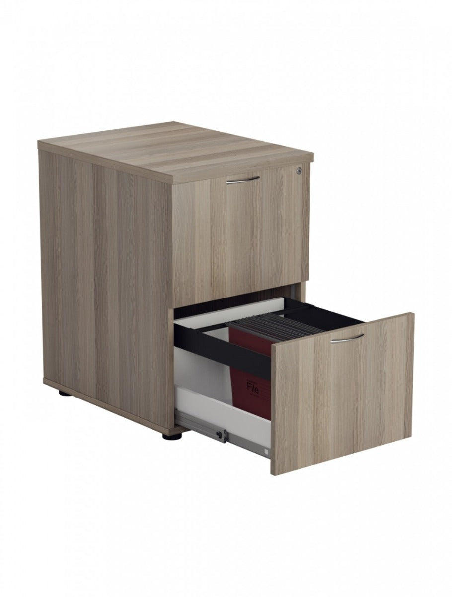TC 2 Drawer Wooden Filing Cabinet