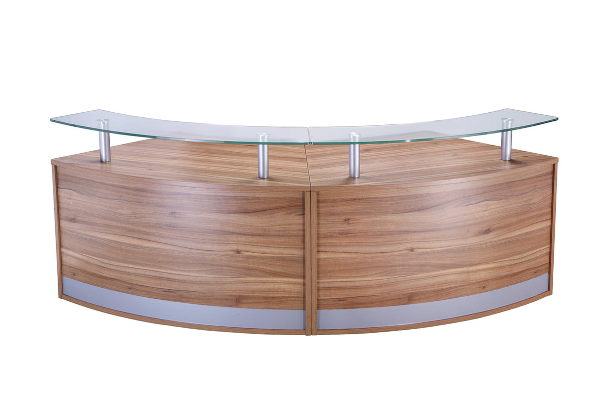 Two Part Reception Desk