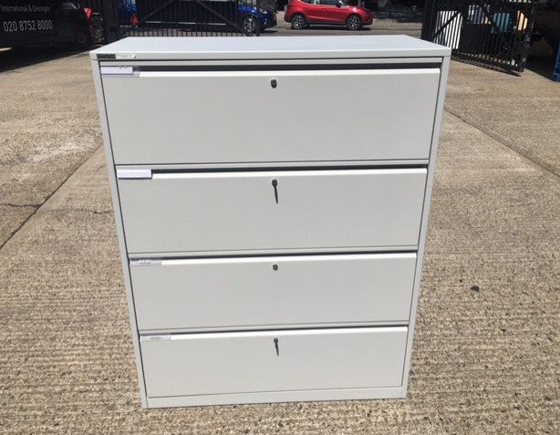 Light Grey 4 Draw Side Filler