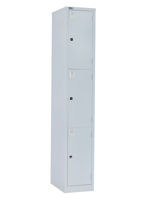 GO Grey 3 Door Locker