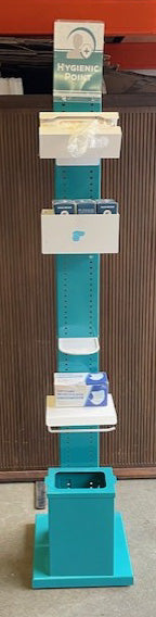 Turquoise Medical Stand & Holder
