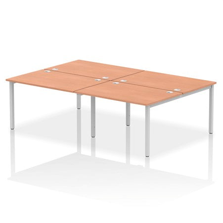 Impulse 4 User Double Bench Desk
