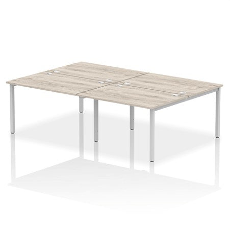 Impulse 4 User Double Bench Desk