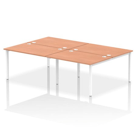 Impulse 4 User Double Bench Desk