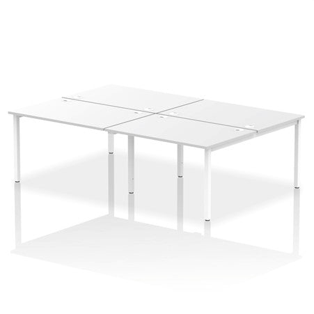 Impulse 4 User Double Bench Desk