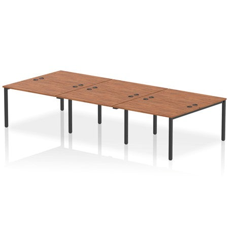 Impulse 6 User Double Bench Desk