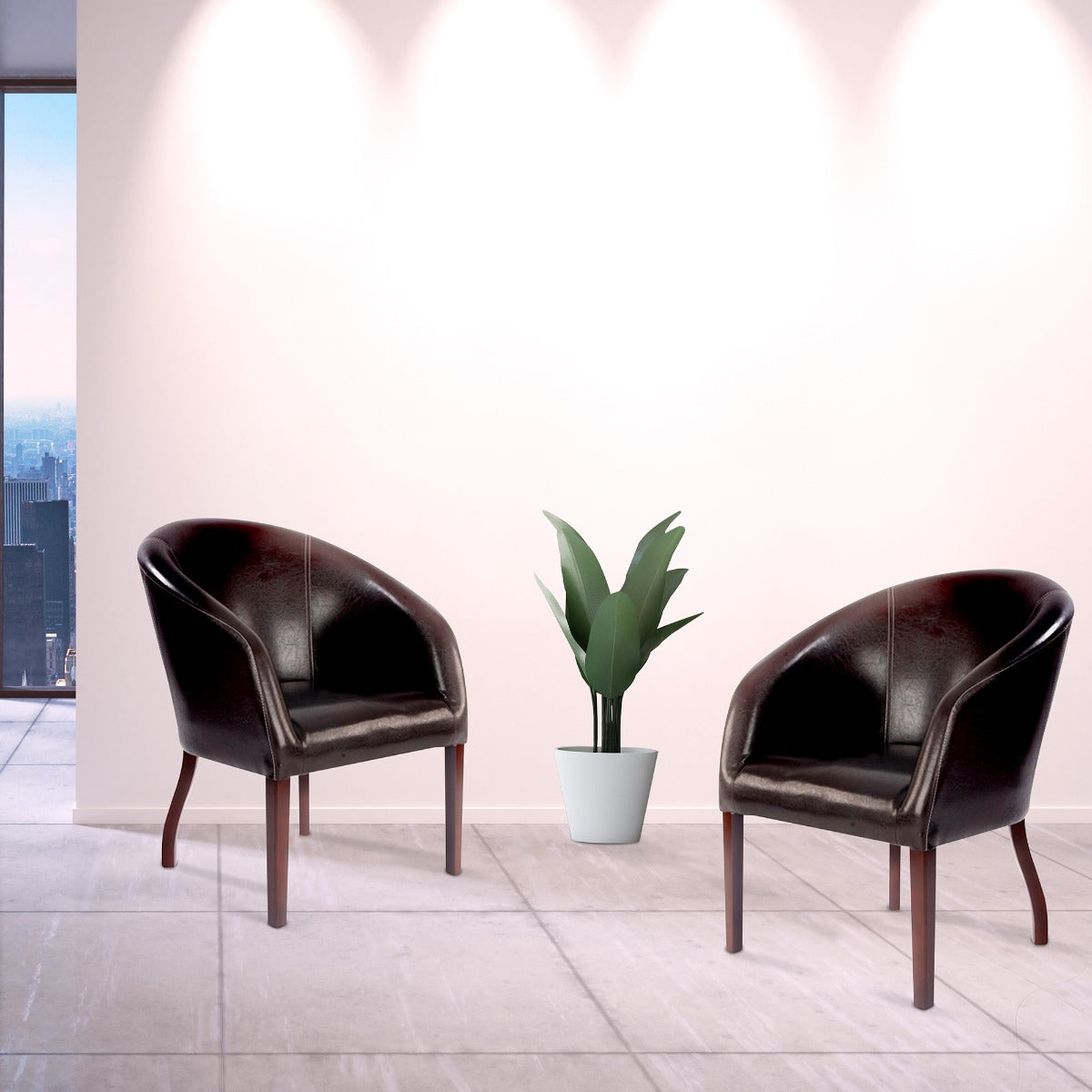 Eliza Curved Armchair