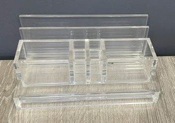 Clear Plastic Desk Tidy