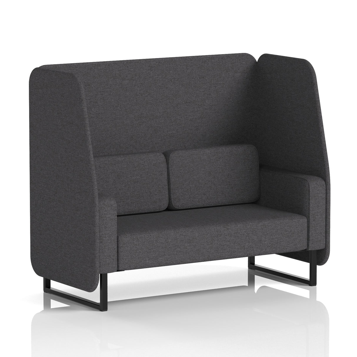 Henry 2 Seater Open Booth Single Tone