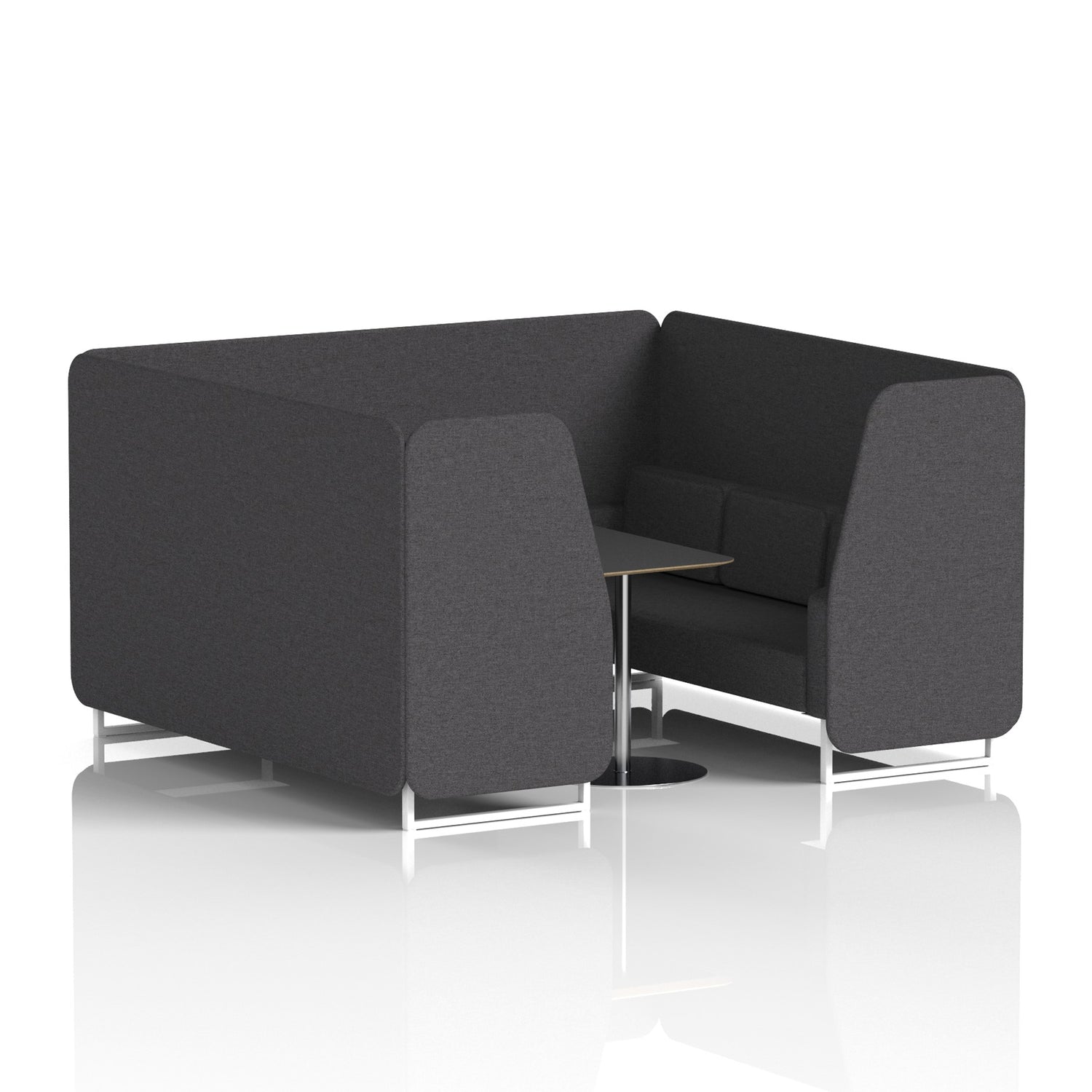 Henry 6 Seater Booth with Table