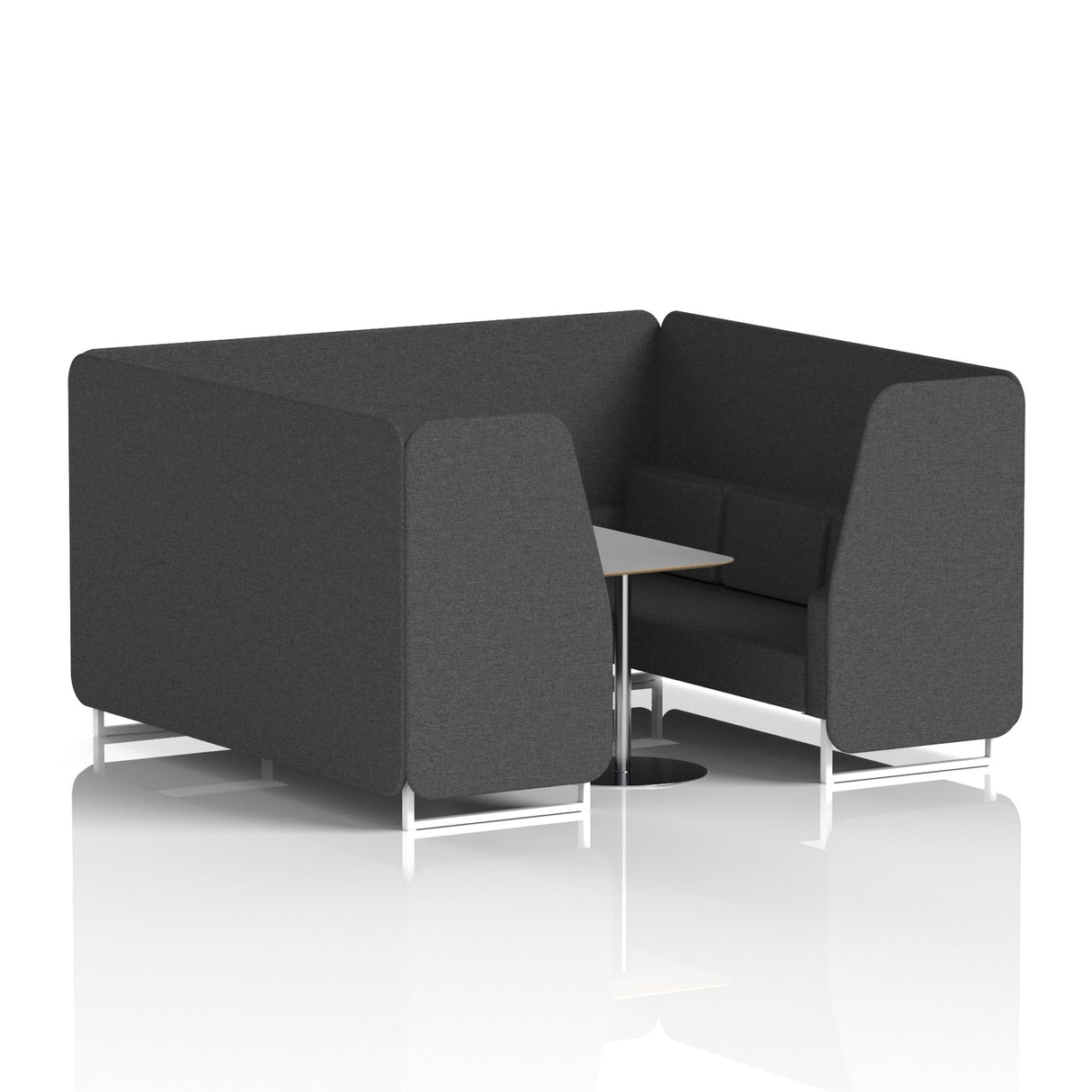 Henry 6 Seater Booth with Table