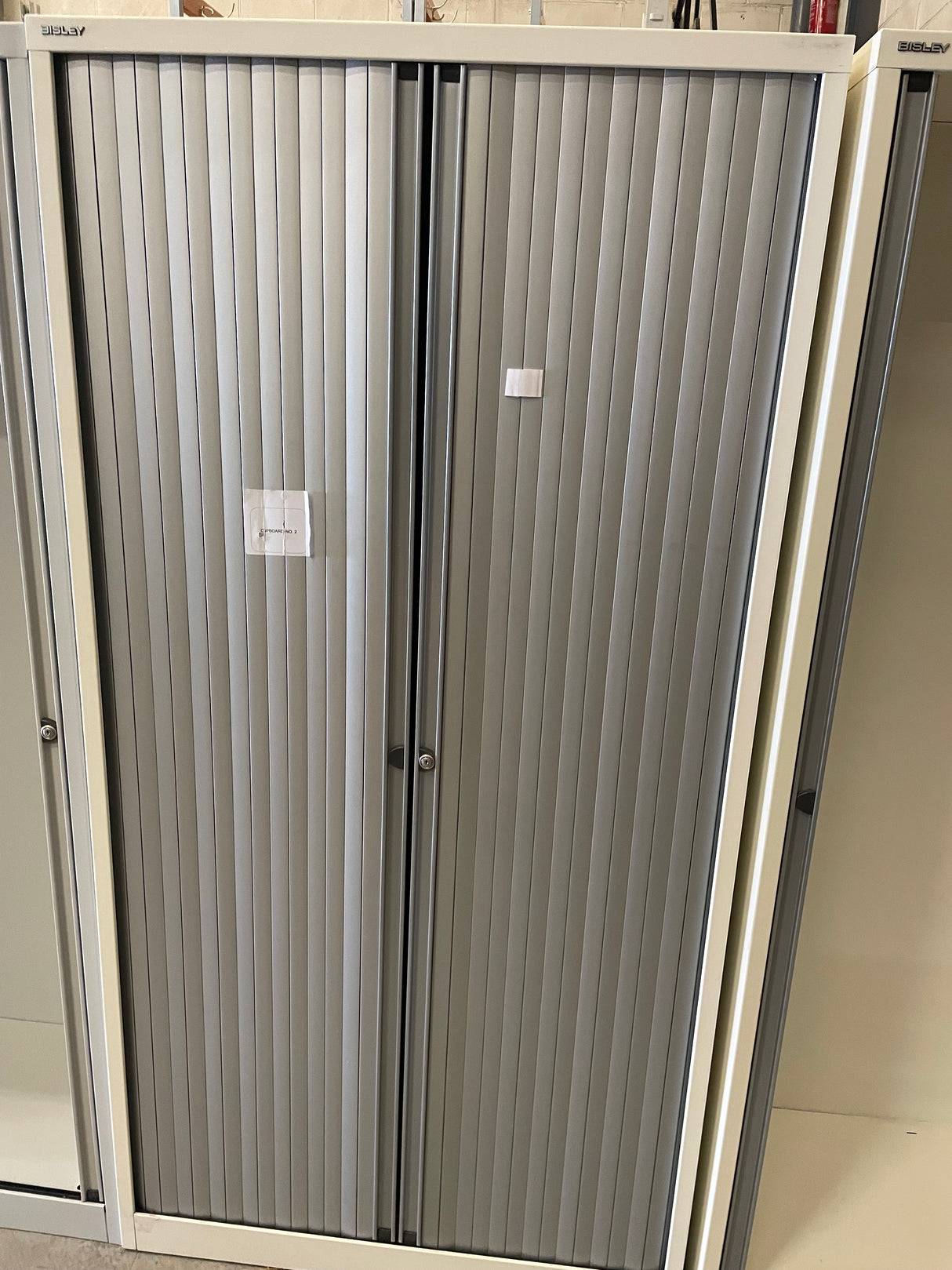 Bisley Tall Metal Tambour Unit 1980mmH