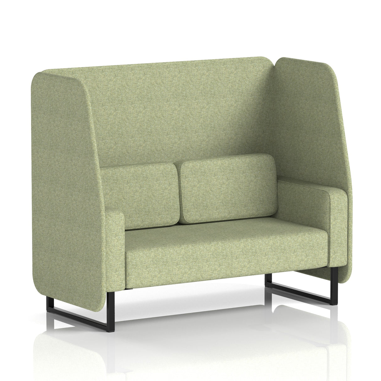 Henry 2 Seater Open Booth Single Tone