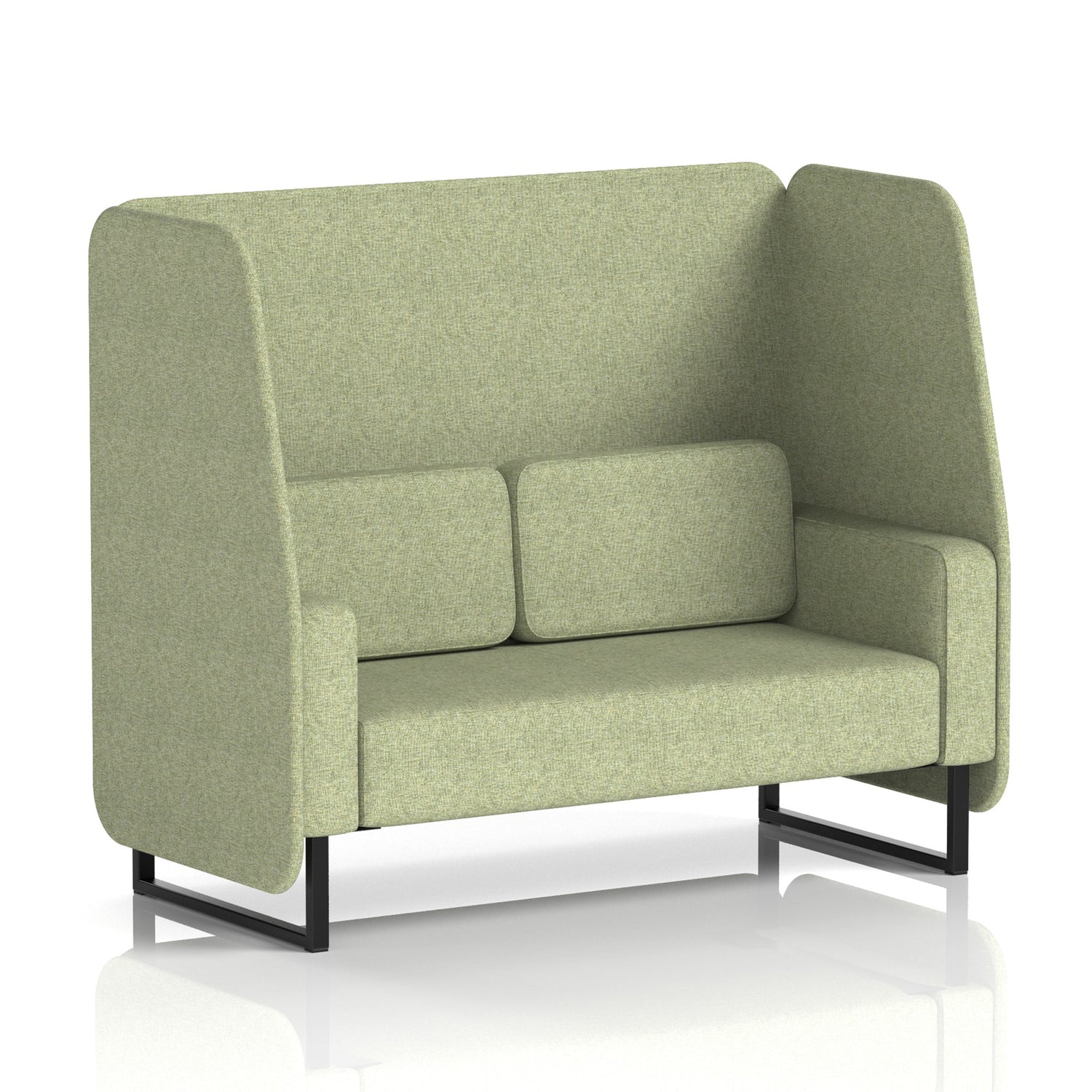 Henry 2 Seater Open Booth Single Tone