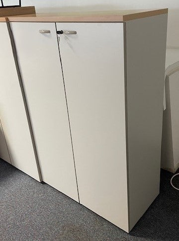 Wooden Double Door Storage Unit