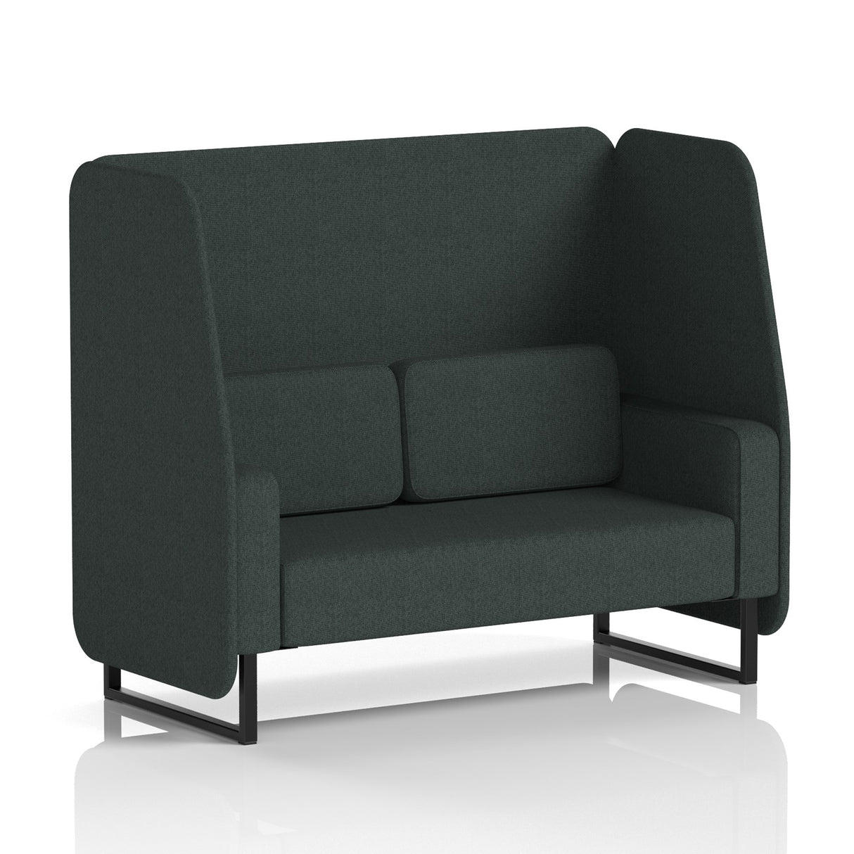 Henry 2 Seater Open Booth Single Tone