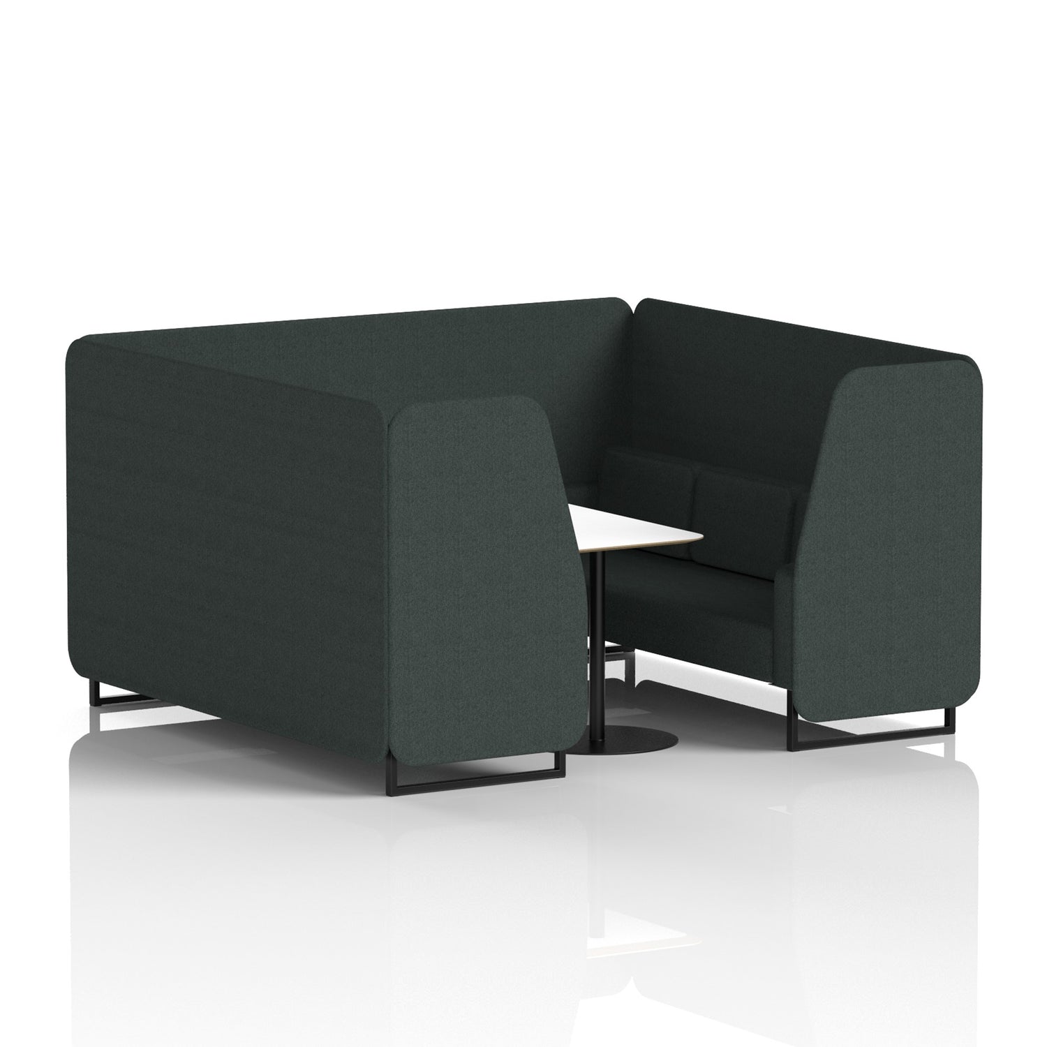 Henry 6 Seater Booth with Table