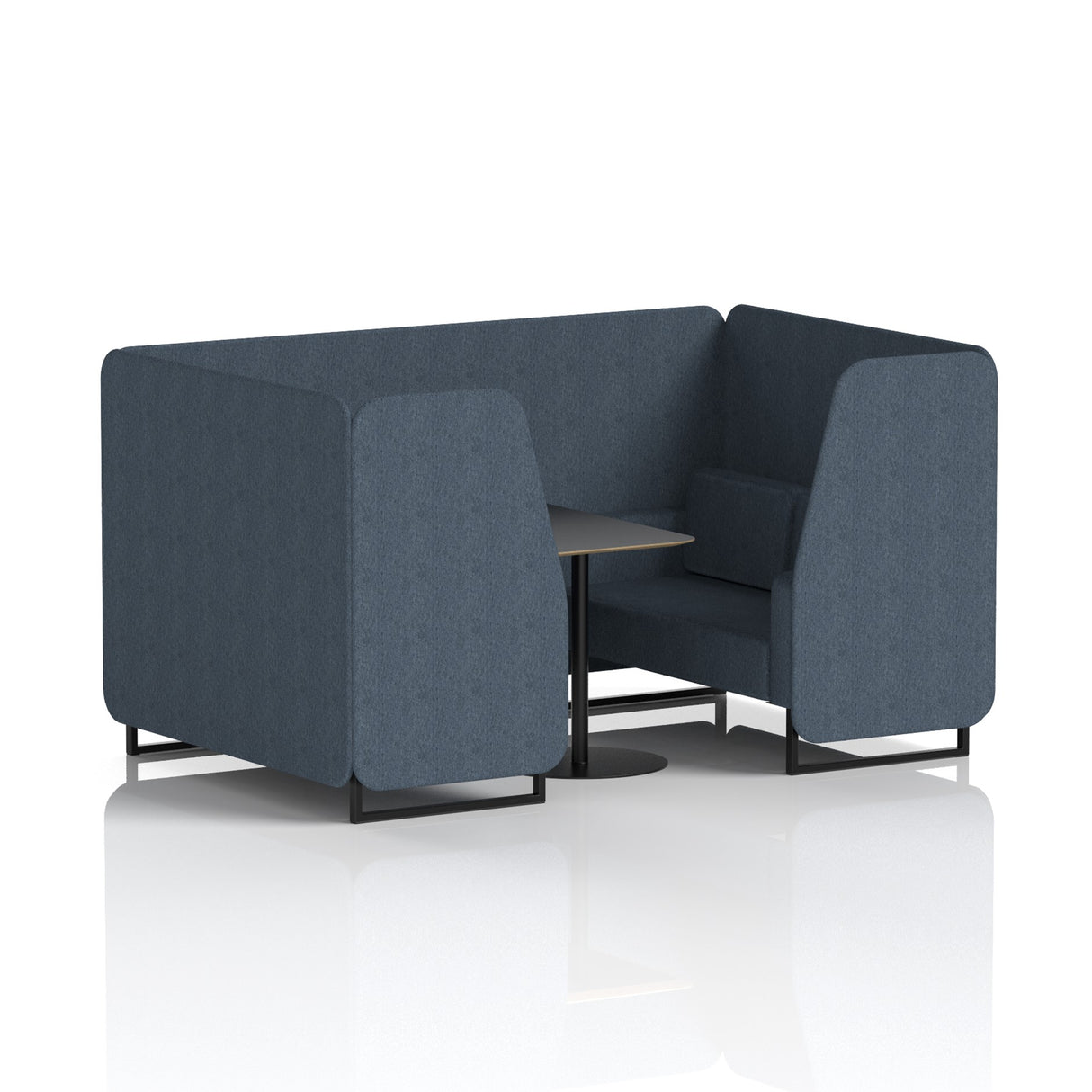 Henry 4 Seater Booth with Table