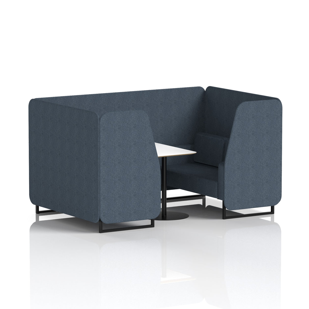 Henry 4 Seater Booth with Table