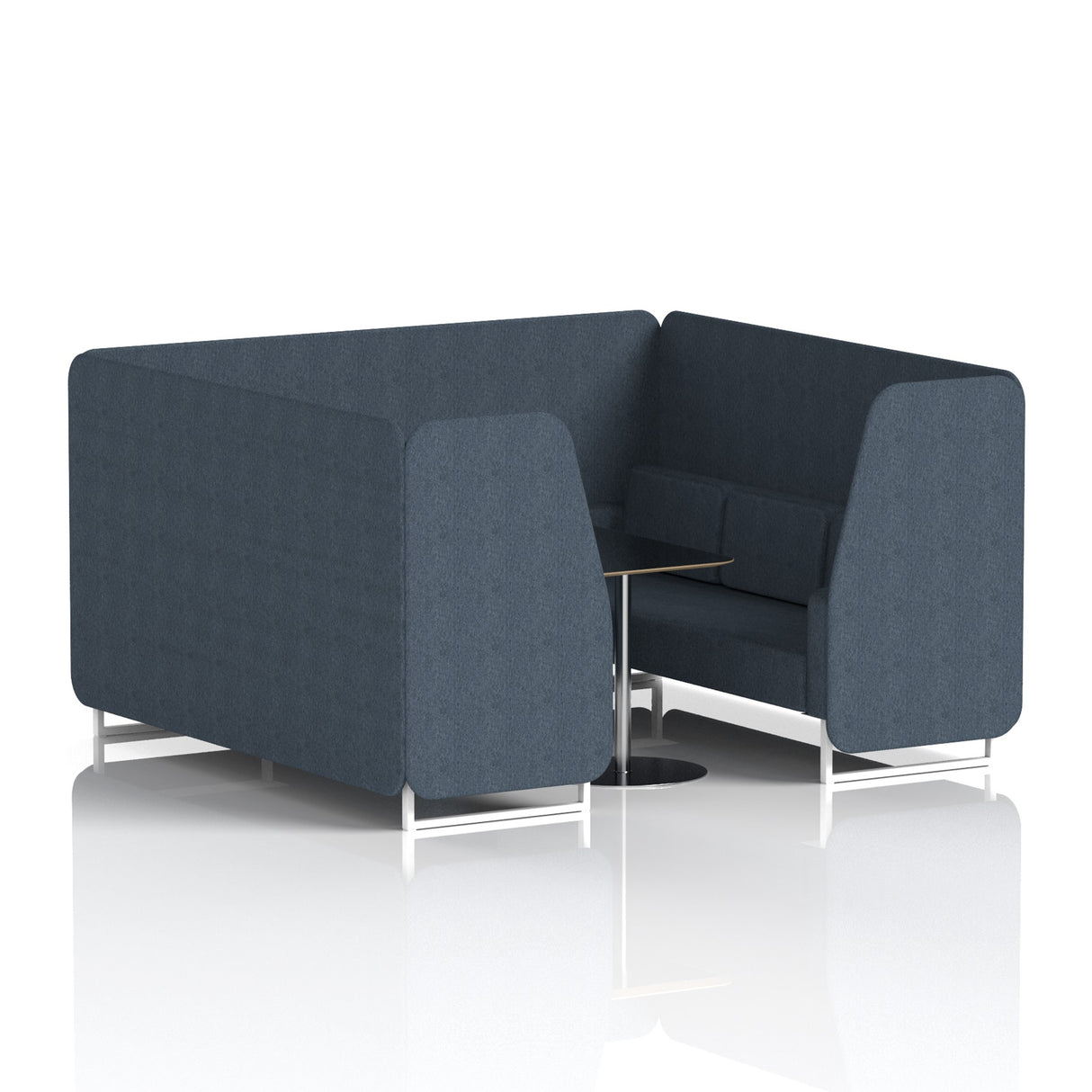 Henry 6 Seater Booth with Table