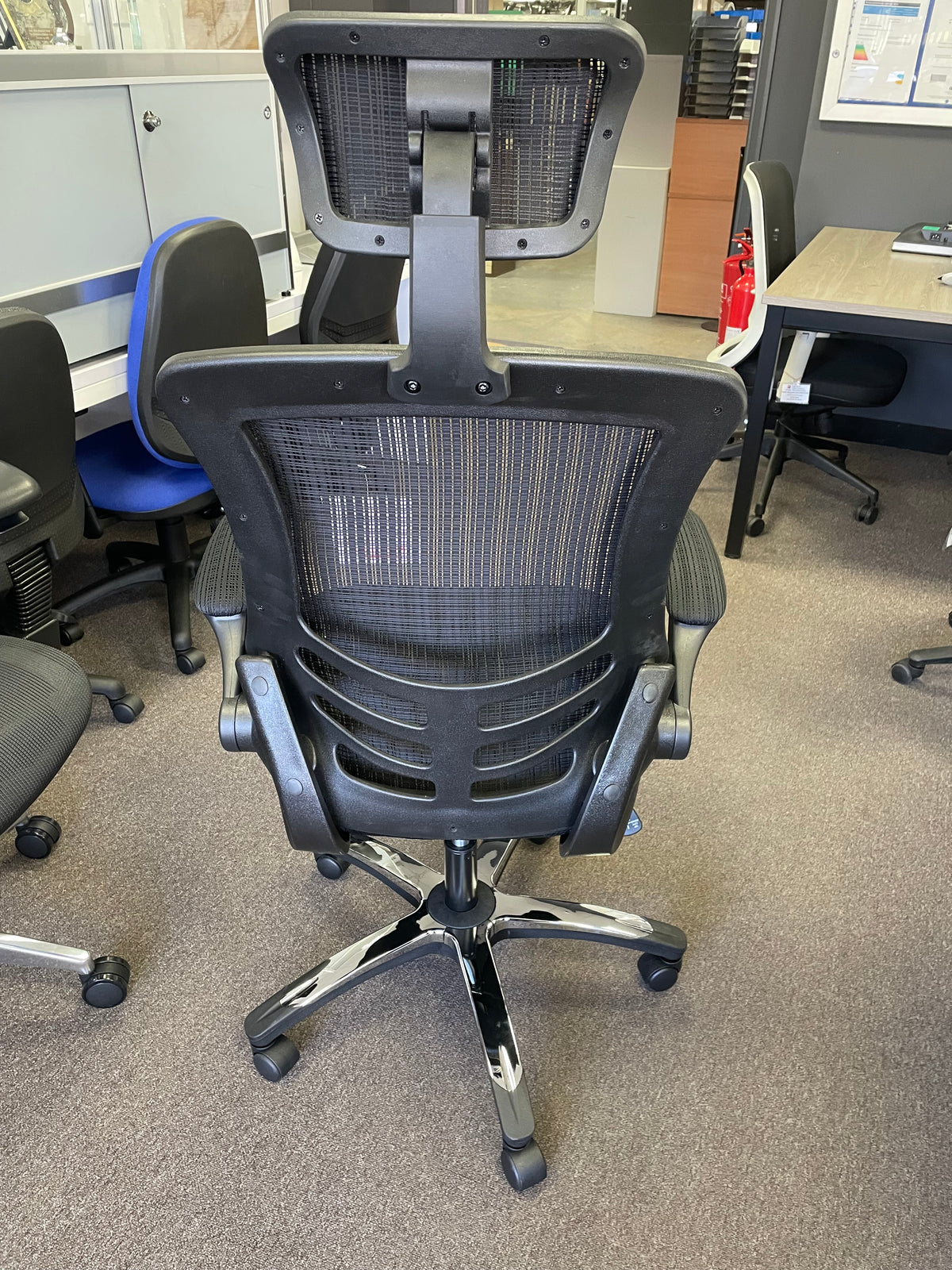 High Mesh Back Executive Chair with Headrest