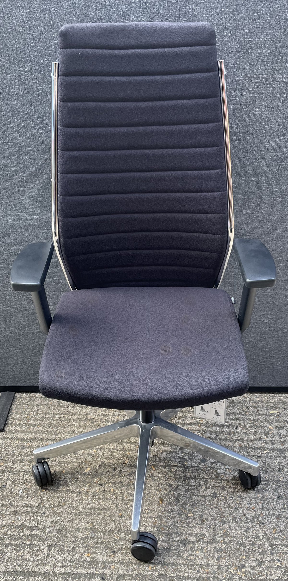 High Ribbed Back Operator Chair