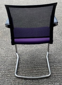 Milani Mesh Back Cantilever Chair