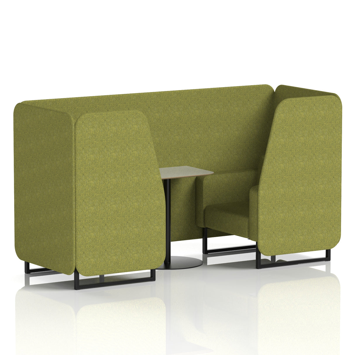 Henry 2 Seater Booth with Table