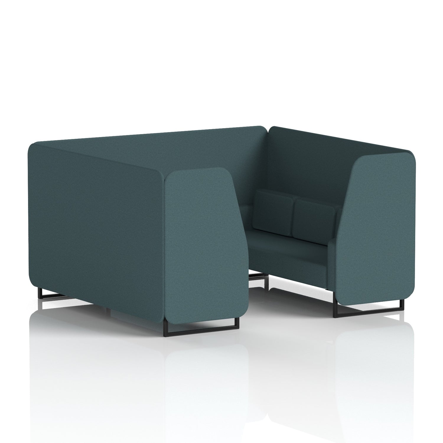 Henry 6 Seater Booth in Single Tone