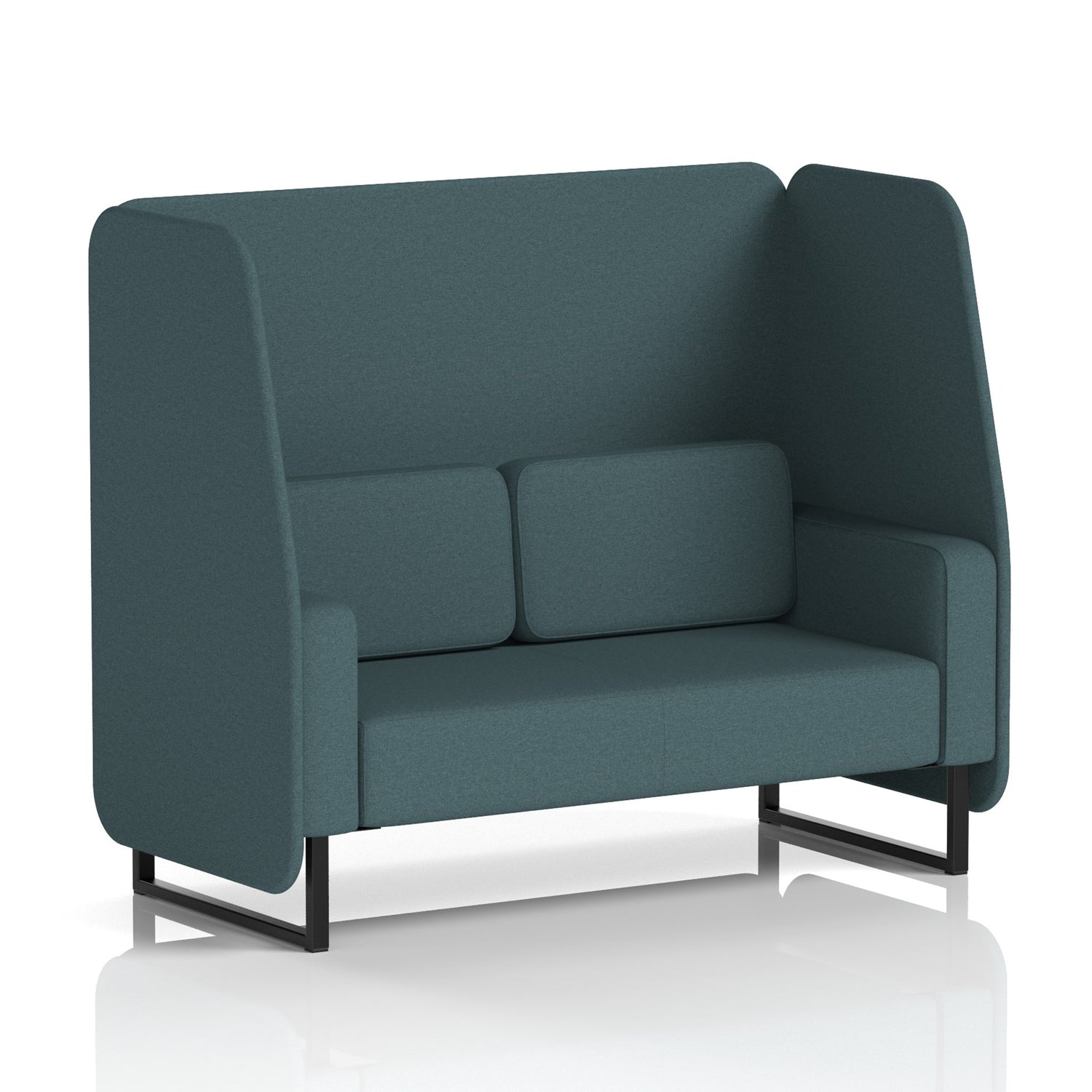 Henry 2 Seater Open Booth Single Tone