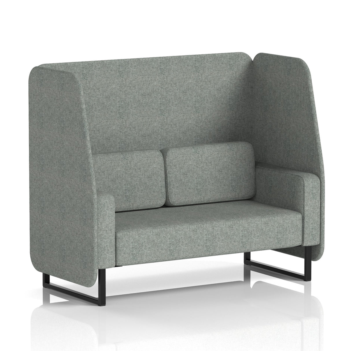 Henry 2 Seater Open Booth Single Tone