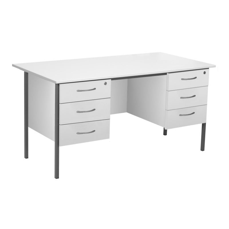 Double Pedestal Desk