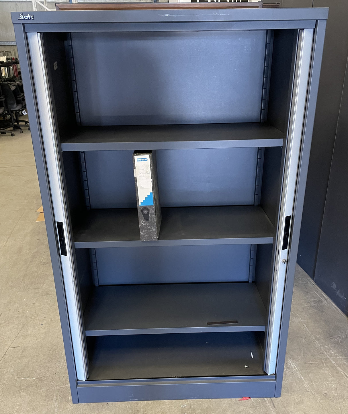Silverline Metal Tambour Unit 1650mmH