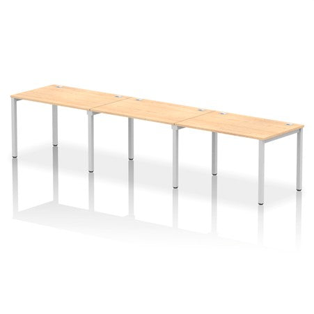 Impulse Single Row Pod of 3 Desks