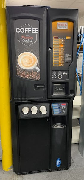 Black Vending Machine 2 Part