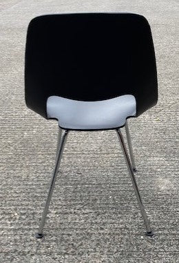 Vitra Jill Black Wood Chair