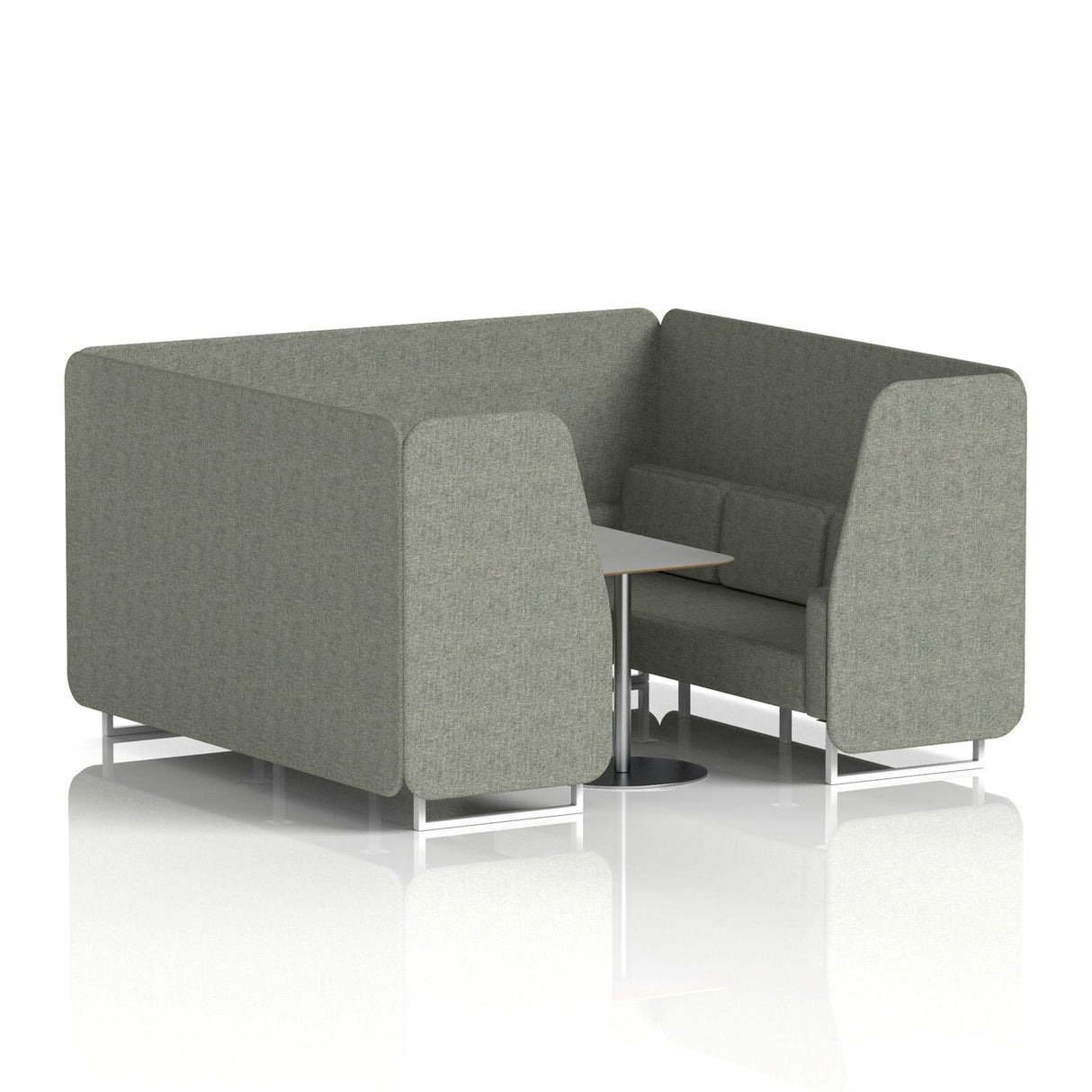 Henry 6 Seater Booth with Table