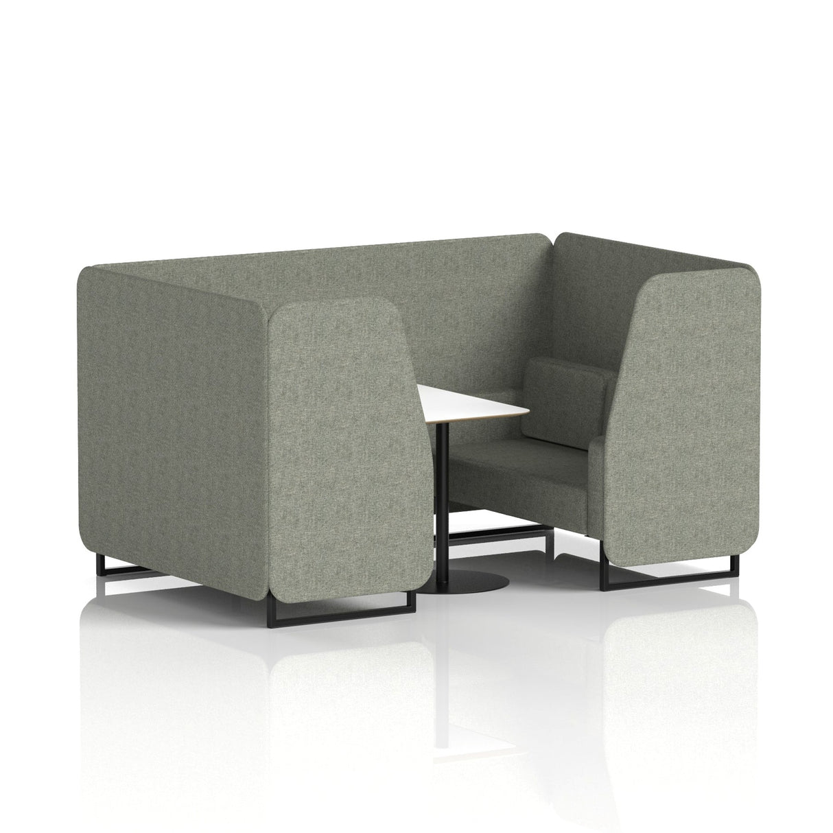 Henry 4 Seater Booth with Table