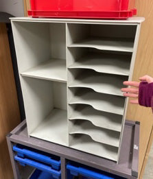 Grey Postroom Pigeon Hole Unit